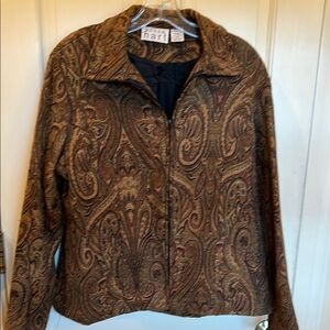 KEREN hart Women’s Paisley Patterned Blazer
